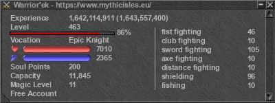 Signature for player Warrior'ek